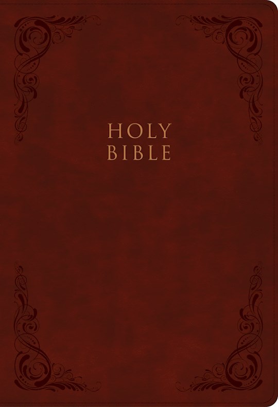 CSB Super Giant Print Reference Bible T/I L/T Burg - Holman